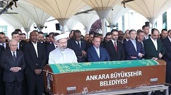 Mohamed A. Fettah el-Burhan Rahman’ın cenaze namazı